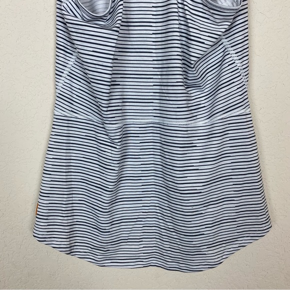 Lucy Striped Racerback Workout Tank Top - Picture 6 of 7